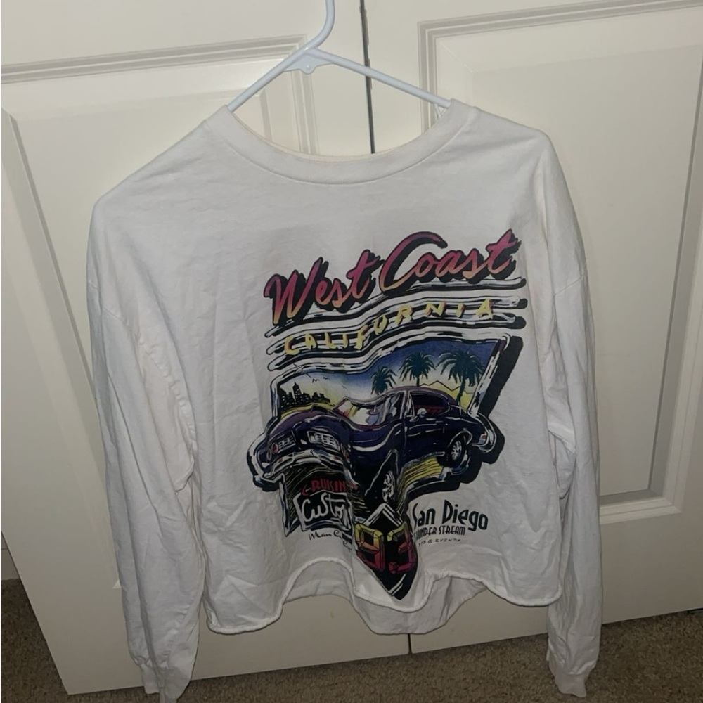 Brandy graphic long sleeve